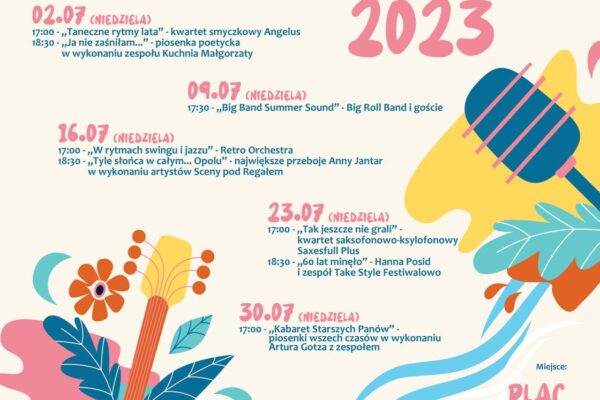 Koncerty Promenadowe 2023 w Opolu